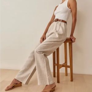 Reformation Vesta Linen Pant
